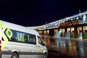 Transporte Itaipu - Show de Luzes